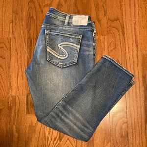 Women’s Silver Boyfriend Jeans